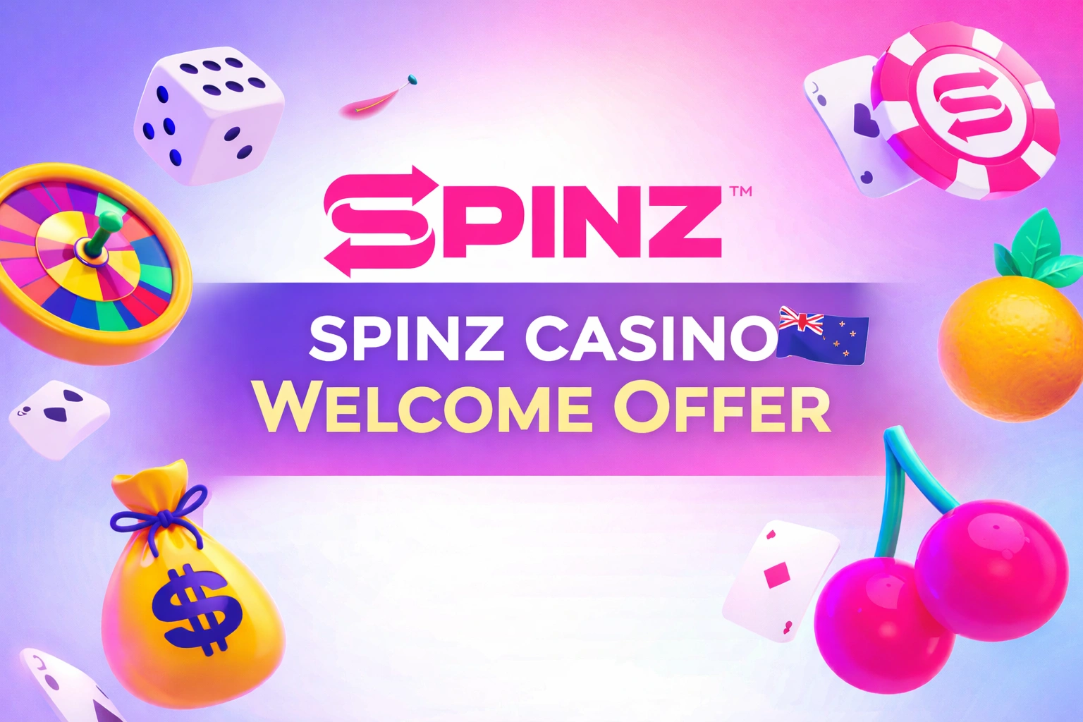 Spinz Casino Welcome Offer